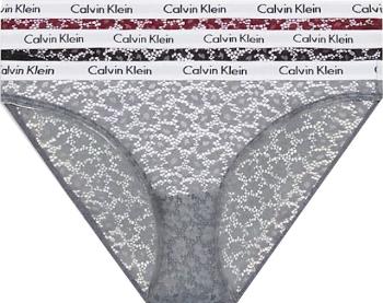 Calvin Klein 3 PACK - dámske nohavičky Bikini QD3926E -BP7 XS