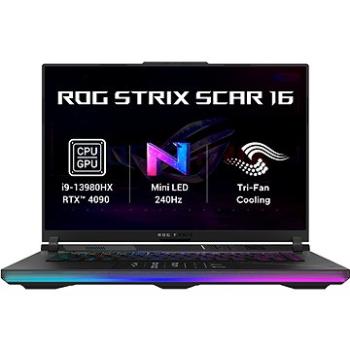 ASUS ROG Strix SCAR 16 G634JY-NEBULA034W Off Black kovový + ZDARMA Elektronická licencia Bezstarostný servis ASUS - bez nutnosti registrace / aktivace