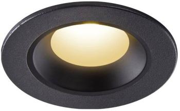 SLV NUMINOS XS 1005499 LED vstavané svetlo čierna  teplá biela je možné namontovať na strop