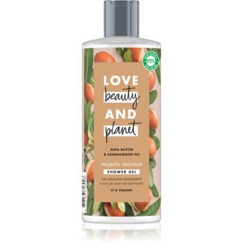 Love Beauty & Planet Majestic Moisture krémový sprchový gél 400 ml