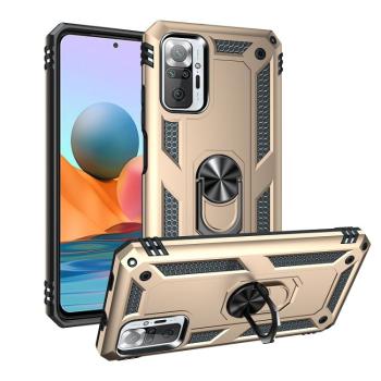 RING Ochranný obal Xiaomi Redmi Note 10 Pro zlatý