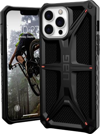 Urban Armor Gear Monarch Case zadný kryt na mobil Apple iPhone 13 Pro Max kevlar®, čierna