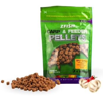 Zfish chytacie pelety carp & feeder pellets 8 mm 200 g - spicy garlic