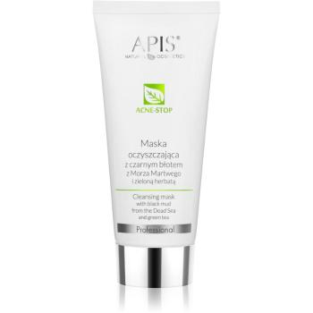 Apis Natural Cosmetics Acne-Stop Professional hĺbkovo čistiaca maska pre mastnú pleť so sklonom k akné 200 ml