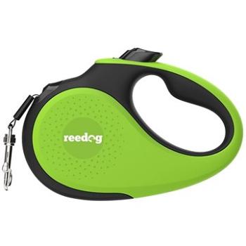 Reedog Senza Premium samonavíjacie vodítko L 50 kg / 5 m páska / zelené (8596067302451)