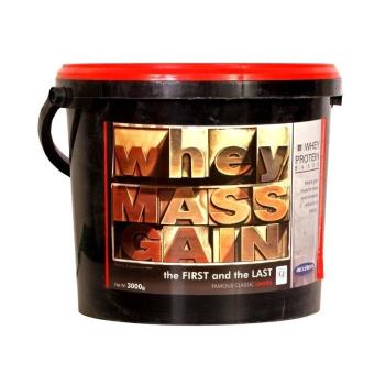 Gainer Whey Mass Gain 3000 g - Megabol, príchuť vanilka