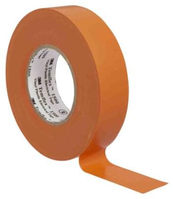 3M Temflex 1500 Elektroizolační páska, 19 mm x 20 m, oranžová