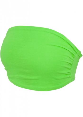 Urban Classics Ladies Neon Bandeau Top neongreen - XS