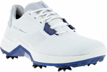 Ecco Biom G5 Mens Golf Shoes White/Blue Dephts 47