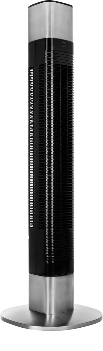 Princess  vežový ventilátor 50 W (d x š x v) 14.7 x 29.5 x 103 cm čierna, strieborná