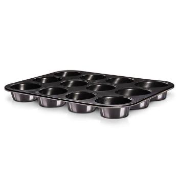 BERLINGERHAUS Forma na muffiny s titanovým povrchem 12 ks Carbon PRO Line BH-1821