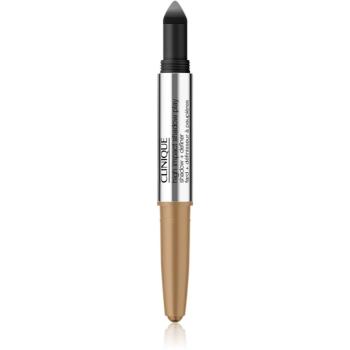 Clinique High Impact Shadow Play™ Shadow & Definer očné tiene v ceruzke duo odtieň Sparkling Wine + Caviar 1,9 g