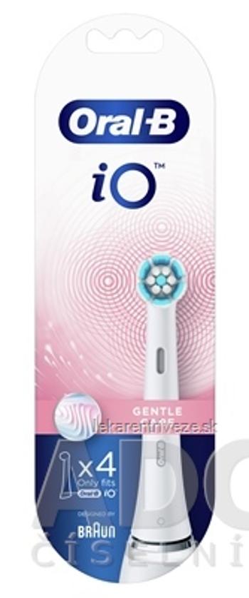 Oral-B iO GENTLE CARE White čistiace náhradné hlavice 1x4 ks