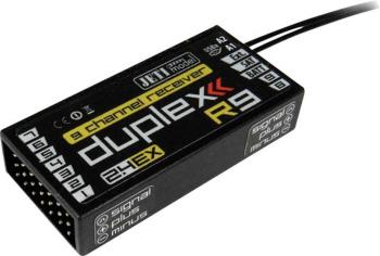 Jeti Duplex R9 9 kanálový prijímač 2,4 GHz Zásuvný systém JR