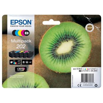 EPSON C13T02E74010 - originálna cartridge, čierna + farebná, 6,9ml/4x4,1ml