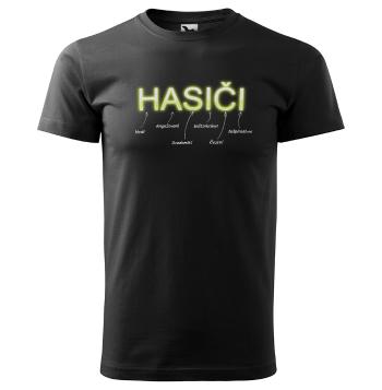 Tričko Hasiči – vlastnosti (Veľkosť: XS, Typ: pre mužov)