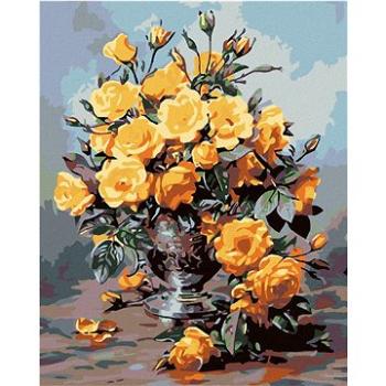 Maľovanie podľa čísel – Žlté ruže (HRAmal00246nad)