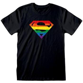 DC Comics|Superman – Logo Pride – tričko (GMERCHd433nad)