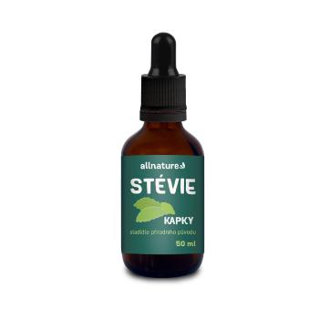 ALLNATURE Stévia kvapky 50 ml