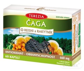 TEREZIA ČAGA + REISHI a RAKYTNÍK