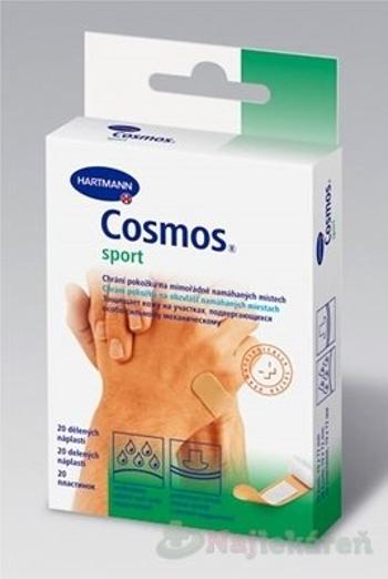 COSMOS Na šport náplasť na rany flexibilná (1,9cmx7,2cm) 20ks