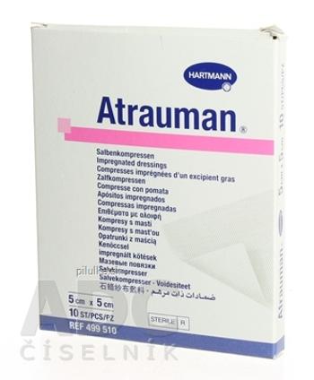 Hartmann atrauman kompres impregnovaný 10 ks
