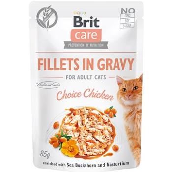 Brit Care Cat Fillets in Gravy Choice Chicken 85 g (8595602541195)