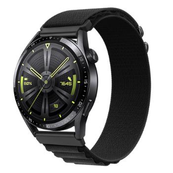 BStrap Nylon Loop remienok na Huawei Watch GT3 42mm, black (SSG036C0108)