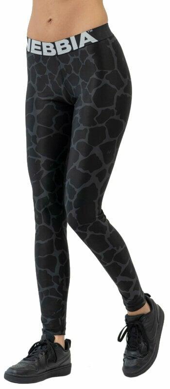 Nebbia Nature Inspired Squat Proof Leggings Black S