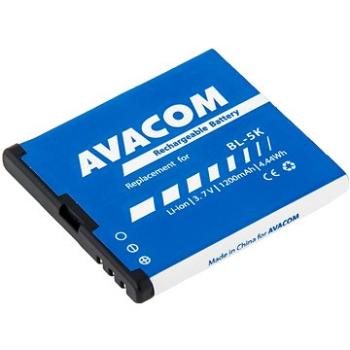 AVACOM pre Nokia C7, C7-00, N85, N86, X1-01 Oro, X7-00 Li-Ion 3,7 V 1200 mAh (GSNO-BL5K-S1200A)