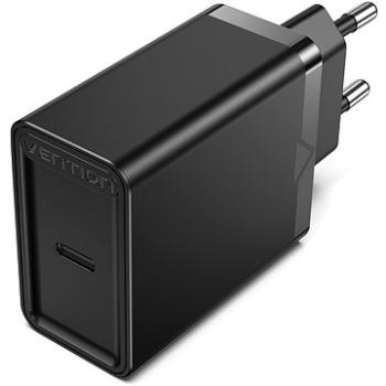 Vention 1-port USB-C Wall Charger (20 W) Black (FADB0-EU)