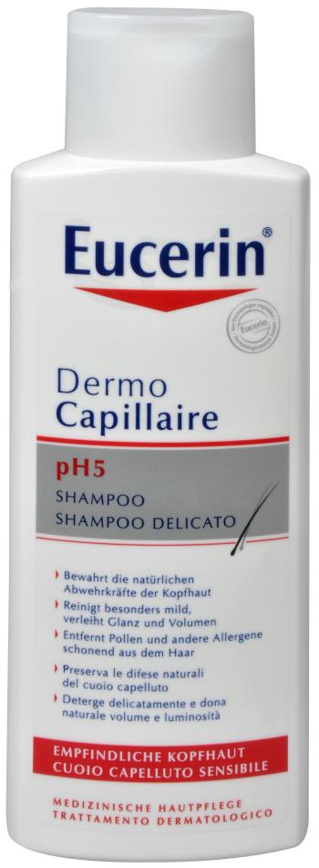 Eucerin Šampón na vlasy pre citlivú pokožku pH5 Dermocapillaire 250 ml