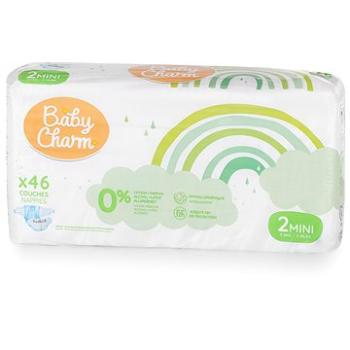 BABY CHARM Super Dry Flex veľ. 2 Mini, 4 – 8 kg (46 ks) (8594001937349)