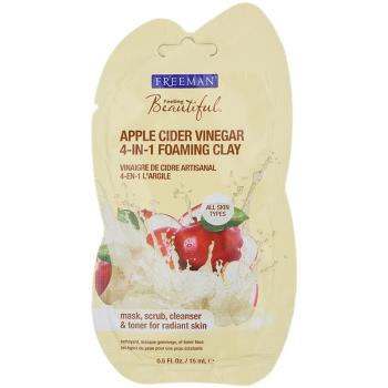 Freeman Feeling Beautiful kaolínová pleťová maska pre všetky typy pleti Apple Cider Vinegar 15 ml