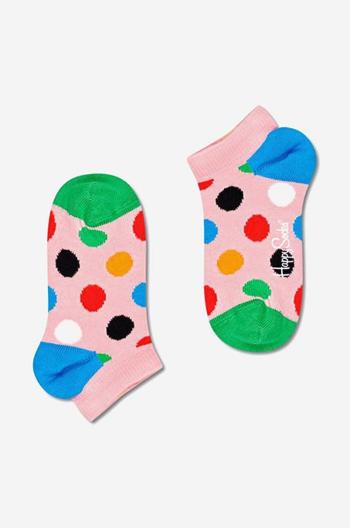 Detské ponožky Happy Socks Big Dot Low ružová farba, KBDO05-3000