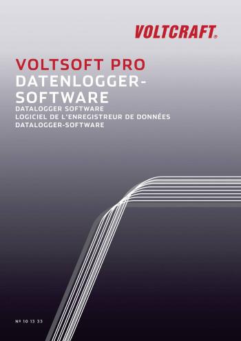 VOLTCRAFT VoltSoft PRO softvér plná verzia, 1 licencia Microsoft Windows Vista™, Microsoft Windows® 7 Home Premium, Micr