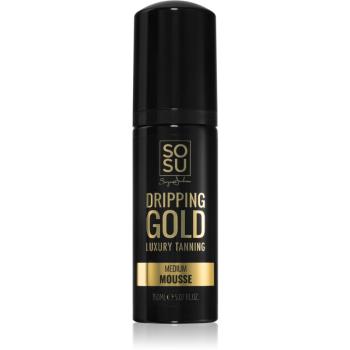 Dripping Gold Luxury Tanning Mousse Medium samoopaľovacia pena 150 ml