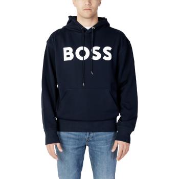 BOSS  WEBASICHOOD 50487134  Mikiny Modrá