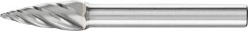 PFERD 21122596 frézovacie kolík  lomený oblúk  Dĺžka 60 mm Vonkajší Ø 8 mm Pracovná dĺžka 20 mm Ø hriadeľa 6 mm
