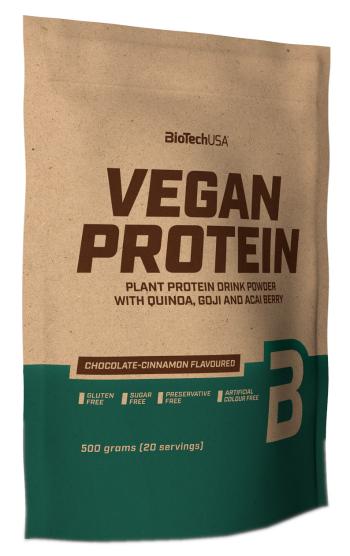 BIOTECHUSA Vegan Protein čokoláda-škorica 500 g