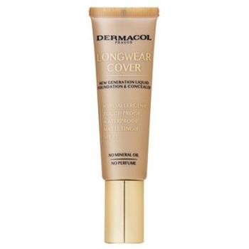 Dermacol Longwear Cover 03 Beige fluidný make-up SPF 15 proti nedokonalostiam pleti 30 ml