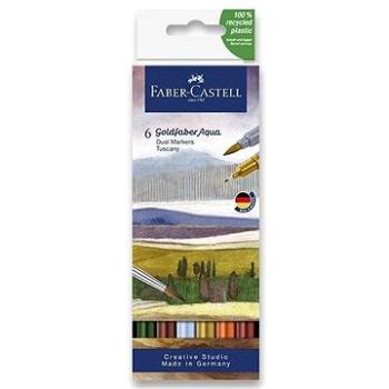 FABER-CASTELL Goldfaber Aqua Tuscany, 6 farieb (4005401645214)