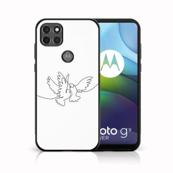 MY ART Silikónový kryt Motorola Moto G9 Power DOVE (031)