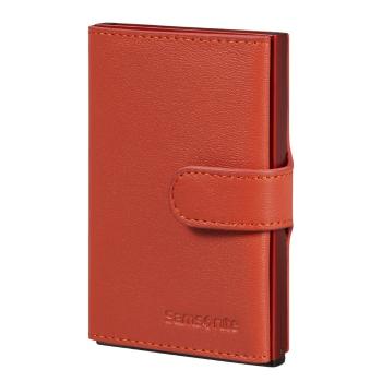 Samsonite Pouzdro na karty Alu Fit 202 Slide-up Wallet - oranžová