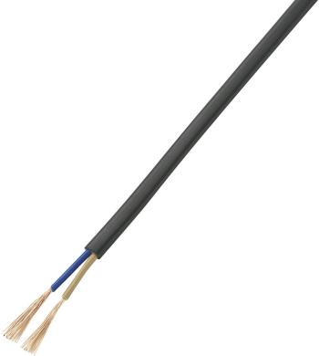 TRU COMPONENTS 1570217 pripojovací kábel/vodič  2 x 0.75 mm² čierna 10 m