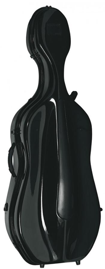 GEWA Cases Cello case Idea Evolution Rolly highgloss Black/red