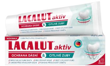 Lacalut aktiv ochrana ďasien & citlivé zuby zubná pasta 75 ml