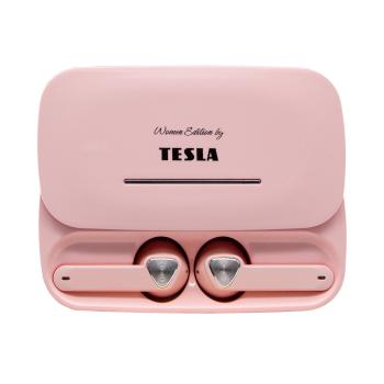 TESLA Sound EB20 Bezdrôtové Bluetooth slúchadlá - Blossom Pink