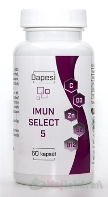 Dapesi IMUN SELECT 5 C+D3+Zn+Se+B12 60 kapsúl