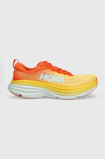 Bežecké topánky Hoka Bondi 8 , oranžová farba